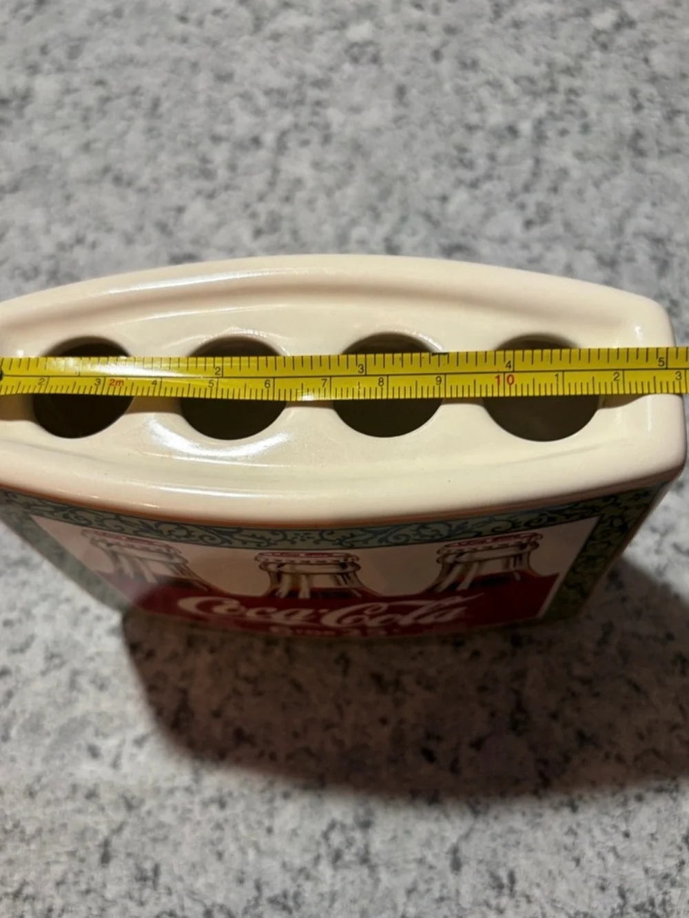 Vintage Coca-Cola Ceramic Toothbrush Holder | 
